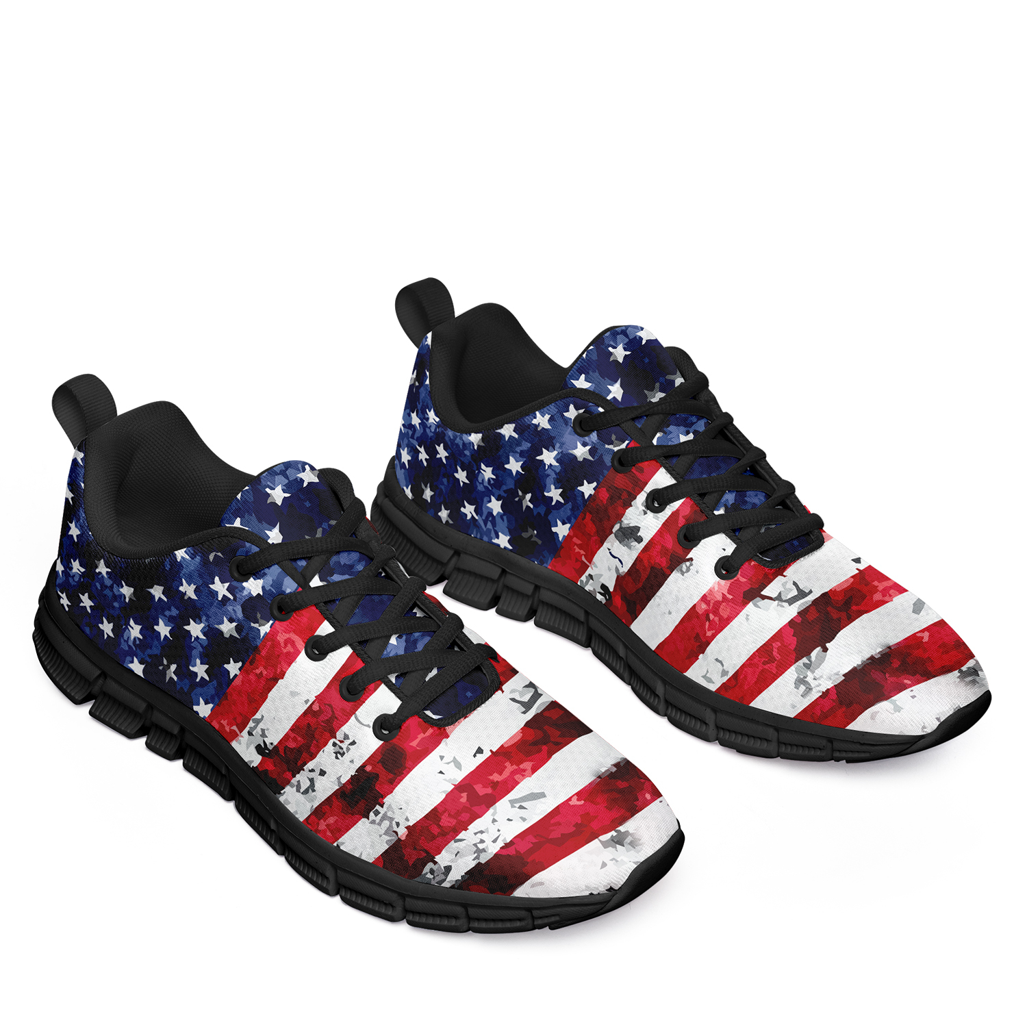 New Design London Style Casual Sneakers Custom America Flag Printed Yeezy Shoes FR191001008/FR191001008H