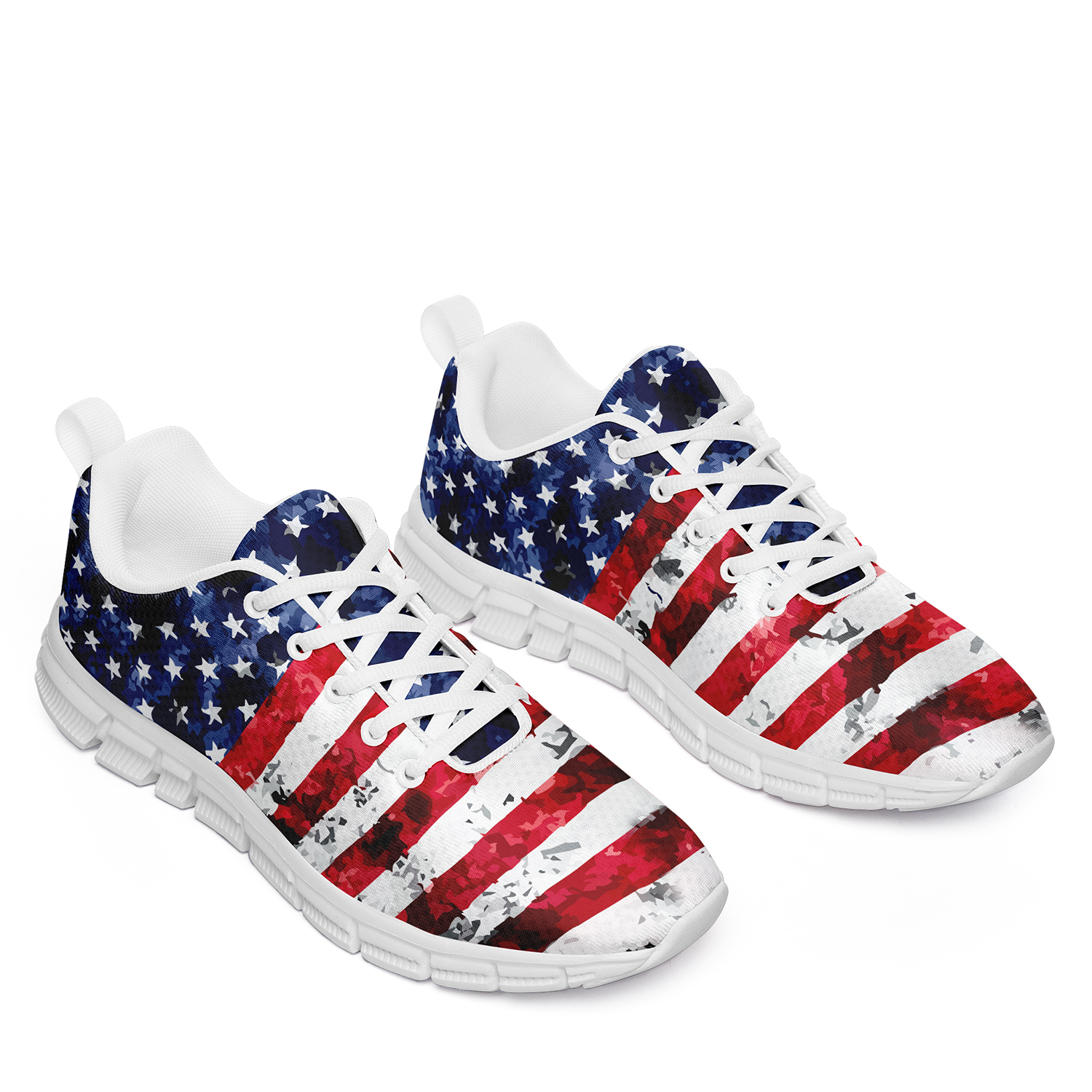 New Design London Style Casual Sneakers Custom America Flag Printed Yeezy Shoes FR191001008/FR191001008H