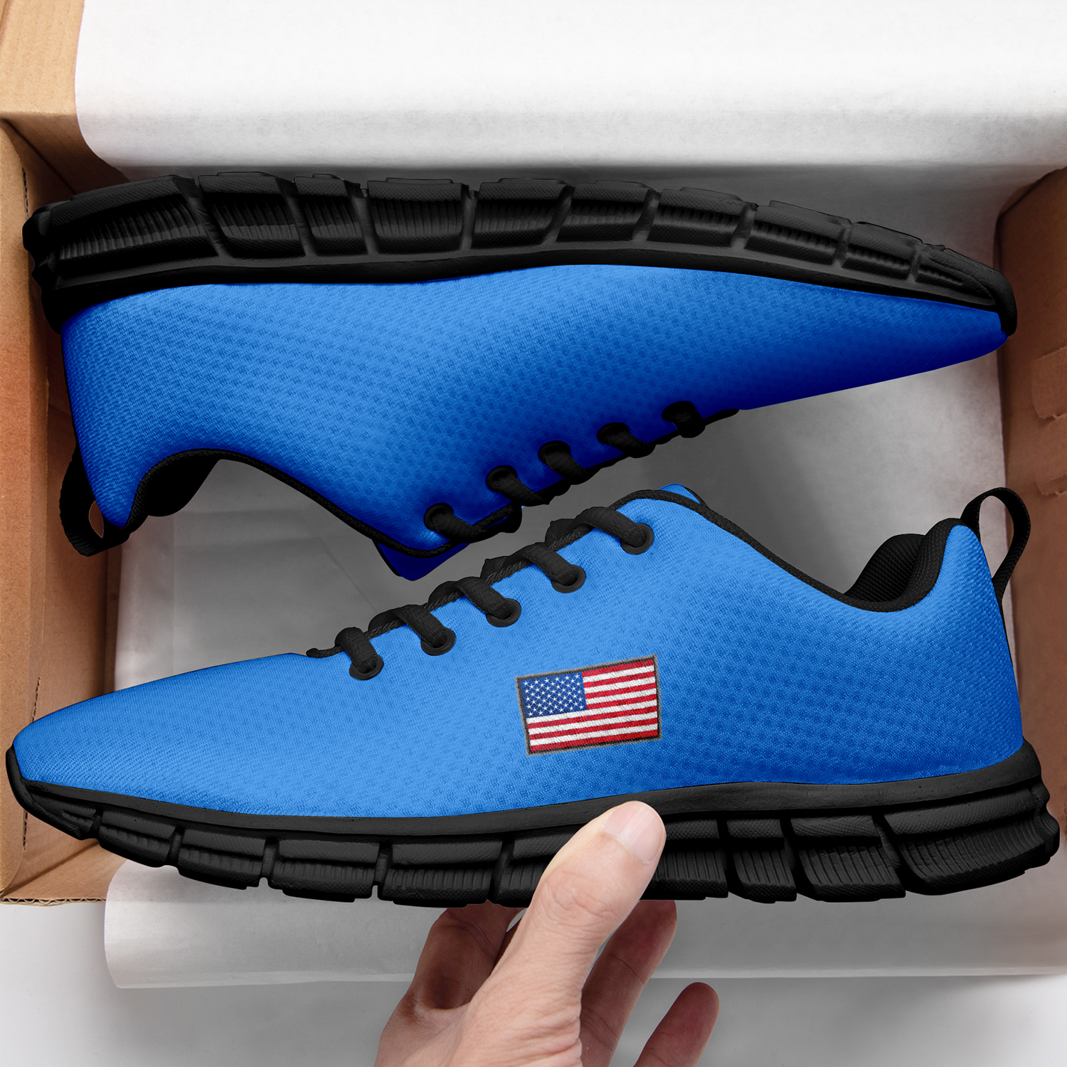 New Design London Style Casual Sneakers Custom America Flag Printed Yeezy Shoes FR191001019/FR191001019H