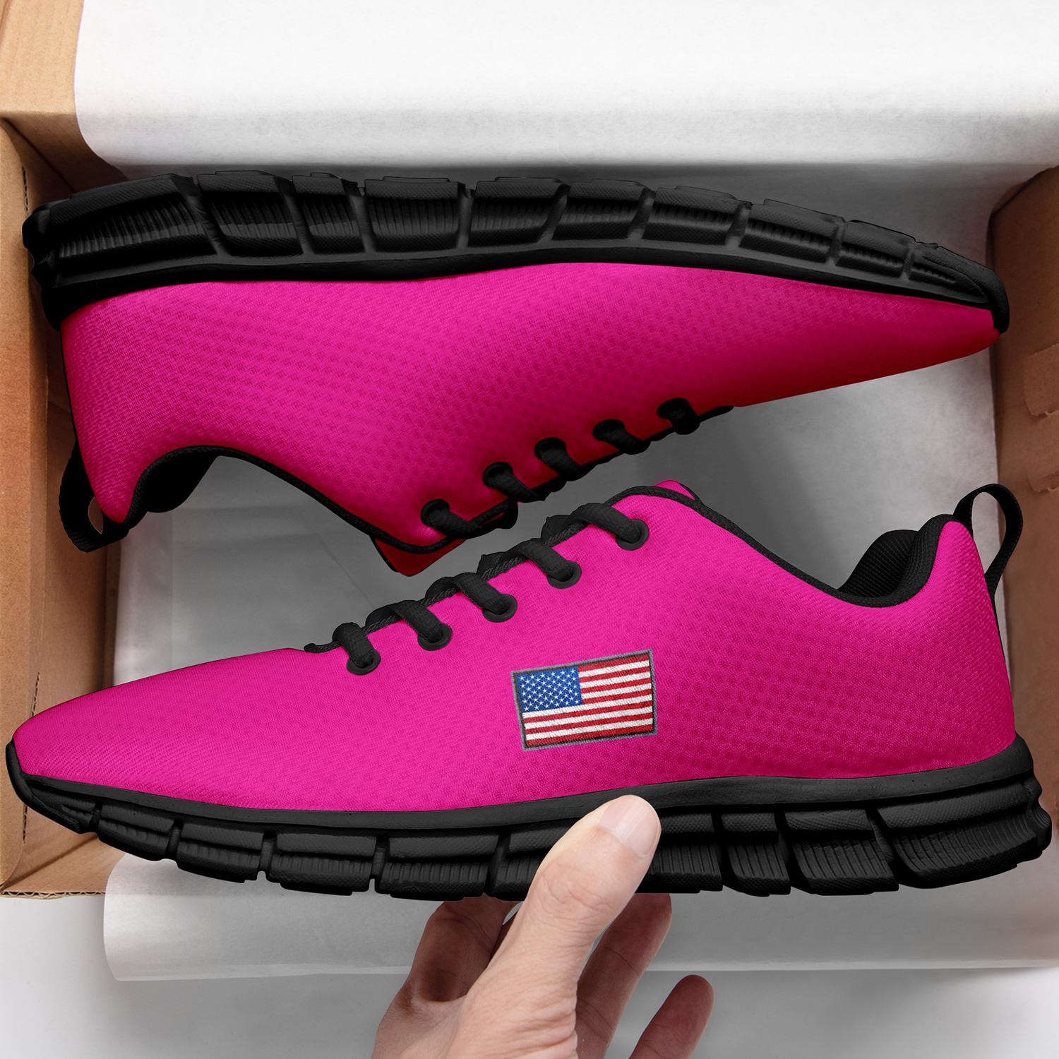 New Design London Style Casual Sneakers Custom America Flag Printed Yeezy Shoes FR191001020/FR191001020H