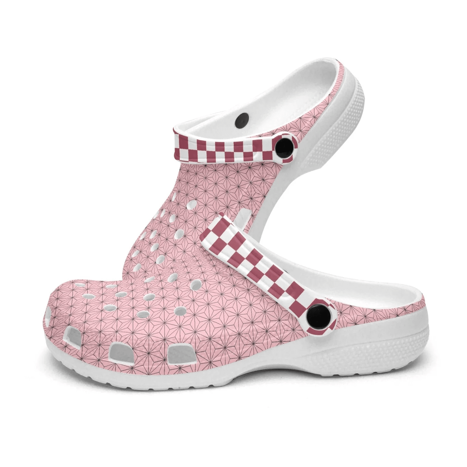 Nezuko Kamado Demon Slayer Custom Clogs for Rainy Season Rookbrand