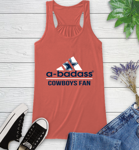 NFL A Badass Dallas Cowboys Fan Adidas Football Sports Racerback Tank nfl a badass dallas cowboys fan adidas football sports racerback tank 7320 f6b3d