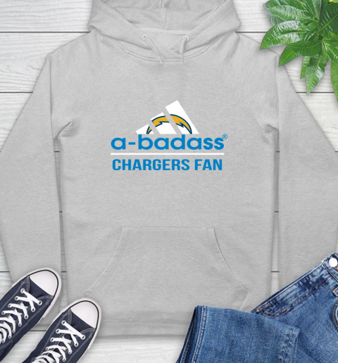NFL A Badass Los Angeles Chargers Fan Adidas Football Sports Hoodie nfl a badass los angeles chargers fan adidas football sports hoodie 1052 yyson