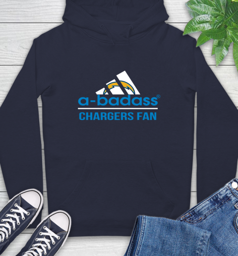 NFL A Badass Los Angeles Chargers Fan Adidas Football Sports Hoodie nfl a badass los angeles chargers fan adidas football sports hoodie 3726 m0civ