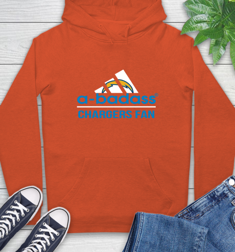 NFL A Badass Los Angeles Chargers Fan Adidas Football Sports Hoodie nfl a badass los angeles chargers fan adidas football sports hoodie 6345 mksni