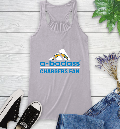 NFL A Badass Los Angeles Chargers Fan Adidas Football Sports Racerback Tank nfl a badass los angeles chargers fan adidas football sports racerback tank 2034 khdu6