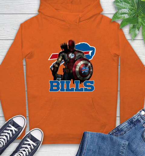 NFL Captain America Thor Spider Man Hawkeye Avengers Endgame Football Buffalo Bills Hoodie nfl captain america thor spider man hawkeye avengers endgame football buffalo bills hoodie 5342 8ttoi