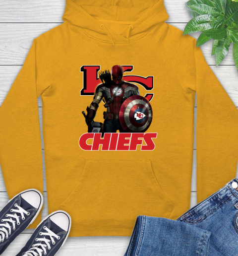 NFL Captain America Thor Spider Man Hawkeye Avengers Endgame Football Kansas City Chiefs Hoodie nfl captain america thor spider man hawkeye avengers endgame football kansas city chiefs hoodie 6211 awhiq