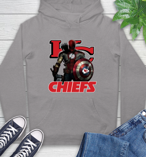NFL Captain America Thor Spider Man Hawkeye Avengers Endgame Football Kansas City Chiefs Hoodie nfl captain america thor spider man hawkeye avengers endgame football kansas city chiefs hoodie 7275 kbfv4