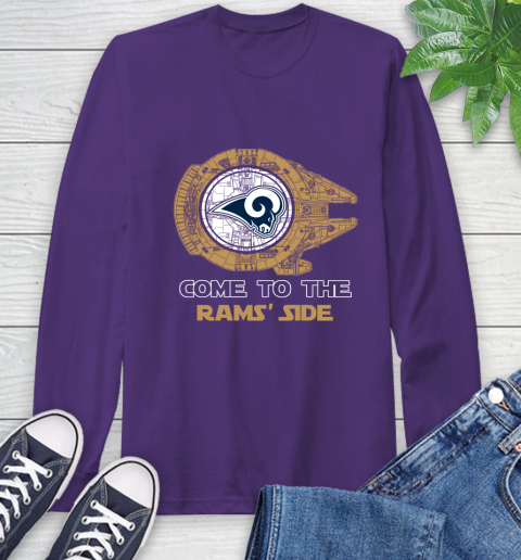 NFL Come To The Los Angeles Rams Wars Football Sports Long Sleeve T-Shirt nfl come to the los angeles rams wars football sports long sleeve t shirt 3861 cpnsv
