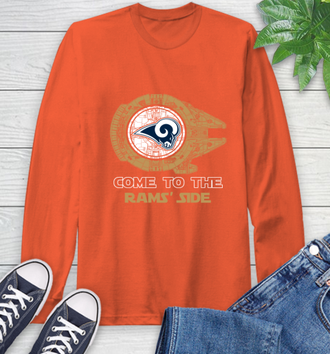 NFL Come To The Los Angeles Rams Wars Football Sports Long Sleeve T-Shirt nfl come to the los angeles rams wars football sports long sleeve t shirt 6167 bqs9r