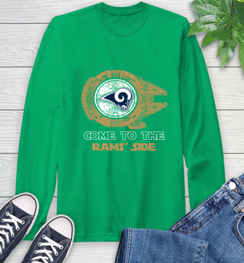 NFL Come To The Los Angeles Rams Wars Football Sports Long Sleeve T-Shirt nfl come to the los angeles rams wars football sports long sleeve t shirt 9204 wegri