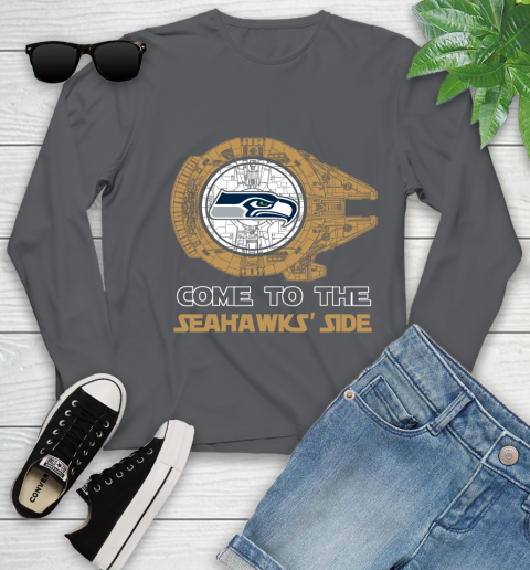 NFL Come To The Seattle Seahawks Wars Football Sports Youth Long Sleeve nfl come to the seattle seahawks wars football sports youth long sleeve 1473