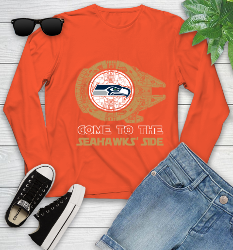 NFL Come To The Seattle Seahawks Wars Football Sports Youth Long Sleeve nfl come to the seattle seahawks wars football sports youth long sleeve 1658 csiwt