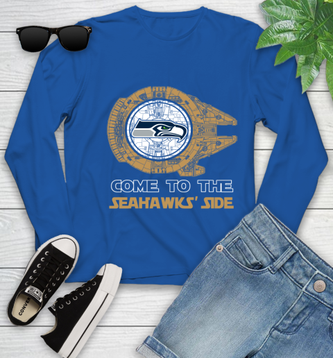 NFL Come To The Seattle Seahawks Wars Football Sports Youth Long Sleeve nfl come to the seattle seahawks wars football sports youth long sleeve 2496 agzt2