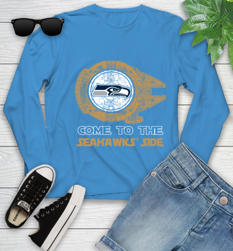 NFL Come To The Seattle Seahawks Wars Football Sports Youth Long Sleeve nfl come to the seattle seahawks wars football sports youth long sleeve 2522 dzyd2