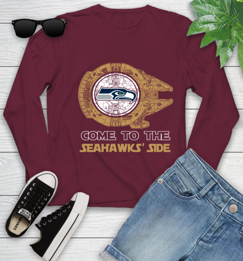 NFL Come To The Seattle Seahawks Wars Football Sports Youth Long Sleeve nfl come to the seattle seahawks wars football sports youth long sleeve 5399 pqajb