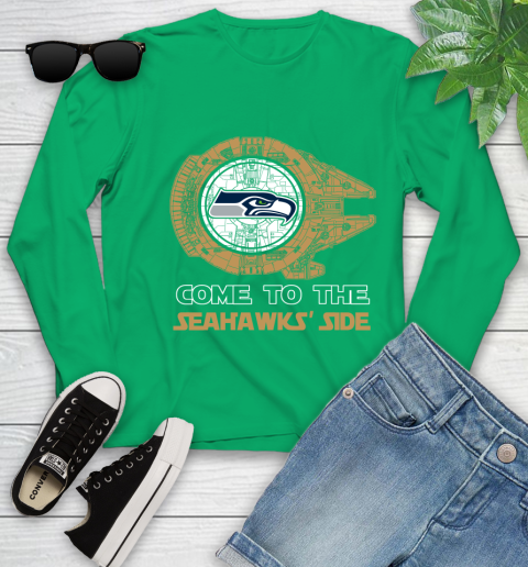 NFL Come To The Seattle Seahawks Wars Football Sports Youth Long Sleeve nfl come to the seattle seahawks wars football sports youth long sleeve 7416 a2cc0