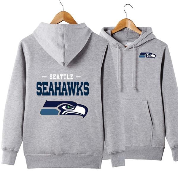 NFL Printed NFL American football Men's hoodie sweatshirt outdoor sports pullover Seattle Seahawks nfl printed nfl american football mens hoodie sweatshirt outdoor sports pullover seattle seahawks 5417 0ahip