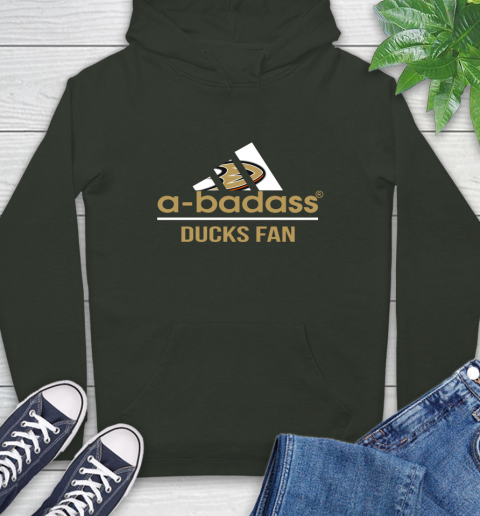 NHL A Badass Anaheim Ducks Fan Adidas Hockey Sports Hoodie nhl a badass anaheim ducks fan adidas hockey sports hoodie 2453