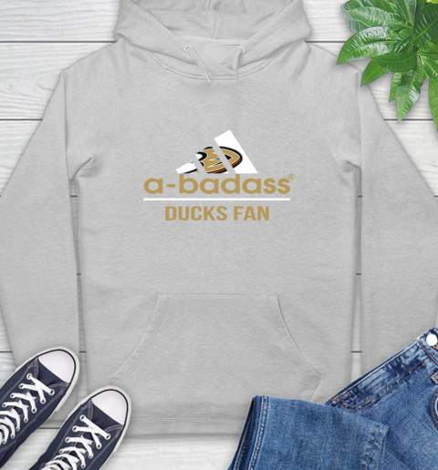 NHL A Badass Anaheim Ducks Fan Adidas Hockey Sports Hoodie nhl a badass anaheim ducks fan adidas hockey sports hoodie 9550 pl3ca