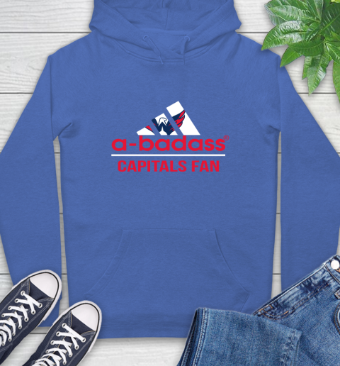 NHL A Badass Washington Capitals Fan Adidas Hockey Sports Hoodie nhl a badass washington capitals fan adidas hockey sports hoodie 6485 ig8et