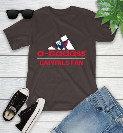 NHL A Badass Washington Capitals Fan Adidas Hockey Sports Youth T-Shirt nhl a badass washington capitals fan adidas hockey sports youth t shirt 8024 rd8r0