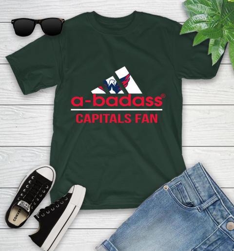 NHL A Badass Washington Capitals Fan Adidas Hockey Sports Youth T-Shirt nhl a badass washington capitals fan adidas hockey sports youth t shirt 9758 yfvqk