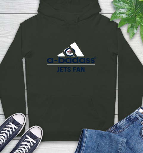 NHL A Badass Winnipeg Jets Fan Adidas Hockey Sports Hoodie nhl a badass winnipeg jets fan adidas hockey sports hoodie 4020 f4vsr