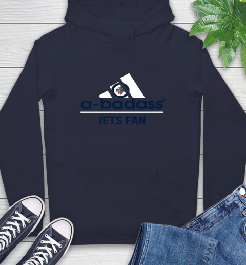 NHL A Badass Winnipeg Jets Fan Adidas Hockey Sports Hoodie nhl a badass winnipeg jets fan adidas hockey sports hoodie 4460 lny9b