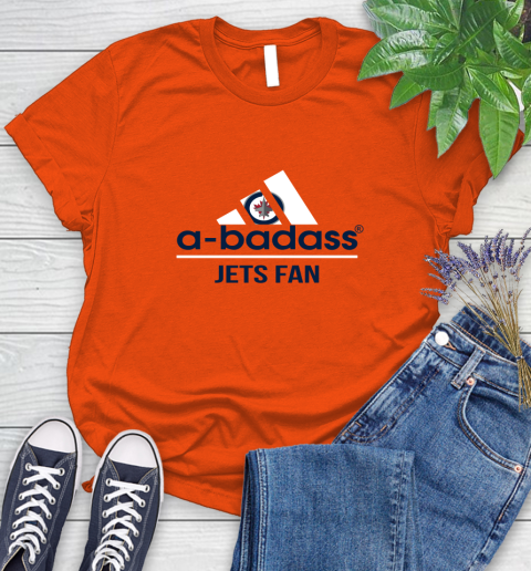 NHL A Badass Winnipeg Jets Fan Adidas Hockey Sports Women's T-Shirt nhl a badass winnipeg jets fan adidas hockey sports womens t shirt 9897 z0wiu