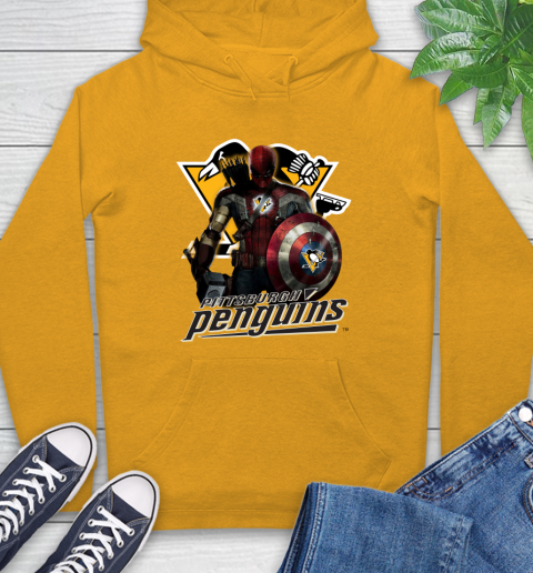 NHL Captain America Thor Spider Man Hawkeye Avengers Endgame Hockey Pittsburgh Penguins Hoodie nhl captain america thor spider man hawkeye avengers endgame hockey pittsburgh penguins hoodie 6262