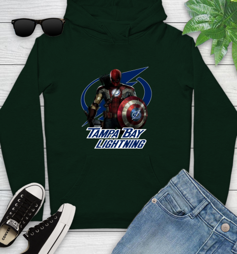 NHL Captain America Thor Spider Man Hawkeye Avengers Endgame Hockey Tampa Bay Lightning Youth Hoodie nhl captain america thor spider man hawkeye avengers endgame hockey tampa bay lightning youth hoodie 4586 erzsy