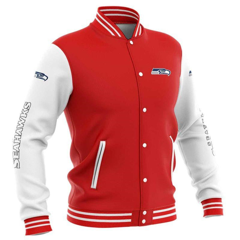 Seattle Seahawks Baseball Jacket For Men Men seattle seahawks baseball jacket for men men 3396 ckcz4