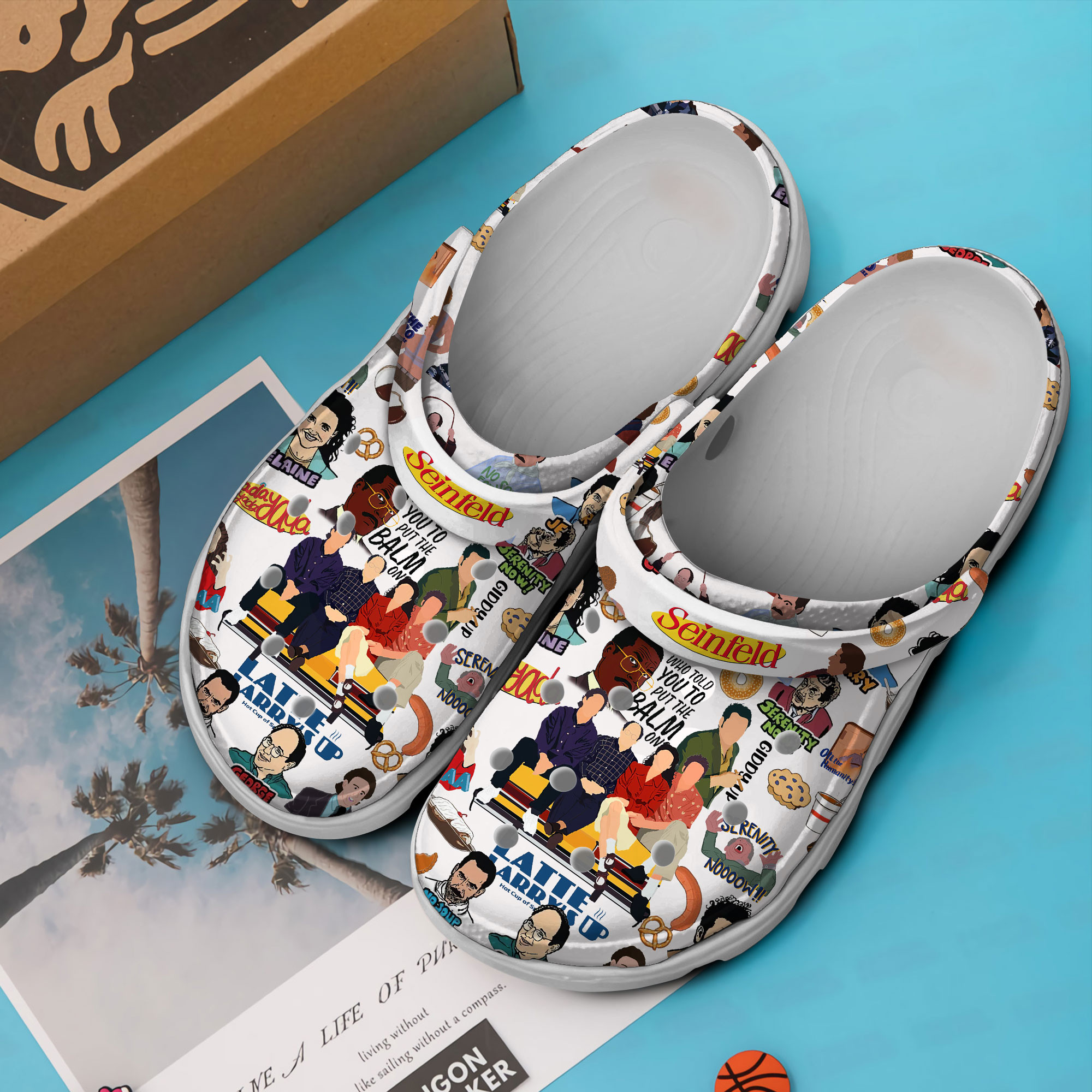 Seinfeld TV Series Crocs Crocband Clogs Shoes for Hospital Staff