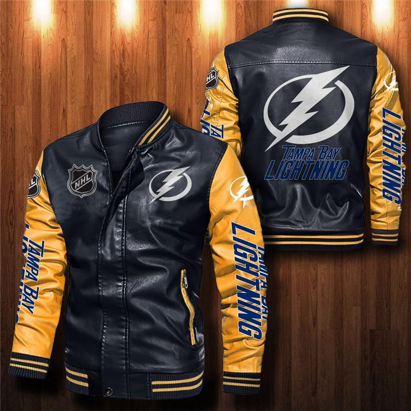 Tampa Bay Lightning Leather Jacket NHL tampa bay lightning leather jacket nhl 5451 osfhw
