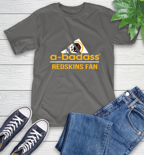 Washington Redskins NFL Football A Badass Adidas Adoring Fan Sports T-Shirt washington redskins nfl football a badass adidas adoring fan sports t shirt 7646 ncyqp