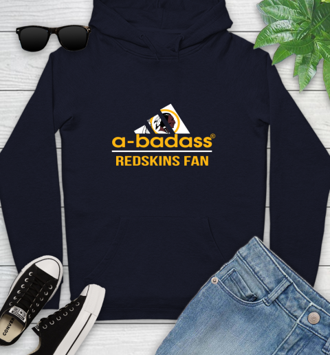 Washington Redskins NFL Football A Badass Adidas Adoring Fan Sports Youth Hoodie washington redskins nfl football a badass adidas adoring fan sports youth hoodie 1512 mmytz
