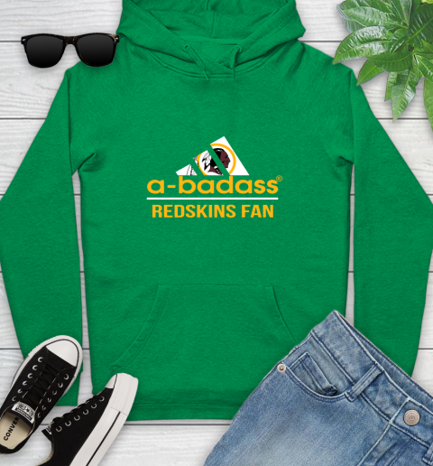 Washington Redskins NFL Football A Badass Adidas Adoring Fan Sports Youth Hoodie washington redskins nfl football a badass adidas adoring fan sports youth hoodie 3535 gbnl2