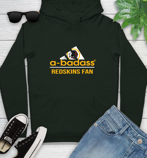 Washington Redskins NFL Football A Badass Adidas Adoring Fan Sports Youth Hoodie washington redskins nfl football a badass adidas adoring fan sports youth hoodie 3781 amkug