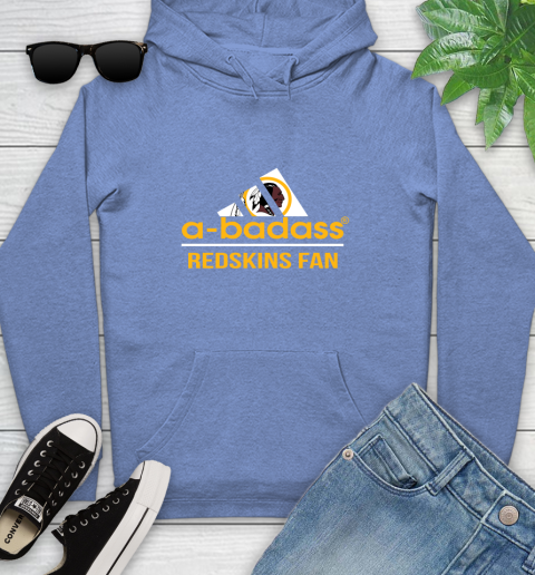 Washington Redskins NFL Football A Badass Adidas Adoring Fan Sports Youth Hoodie washington redskins nfl football a badass adidas adoring fan sports youth hoodie 5418 woq4s