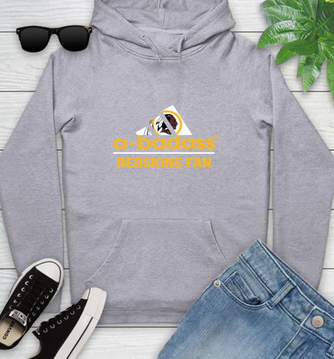 Washington Redskins NFL Football A Badass Adidas Adoring Fan Sports Youth Hoodie washington redskins nfl football a badass adidas adoring fan sports youth hoodie 7084 fqnzn