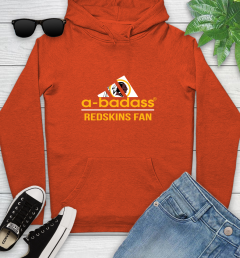 Washington Redskins NFL Football A Badass Adidas Adoring Fan Sports Youth Hoodie washington redskins nfl football a badass adidas adoring fan sports youth hoodie 9589 pcgsh