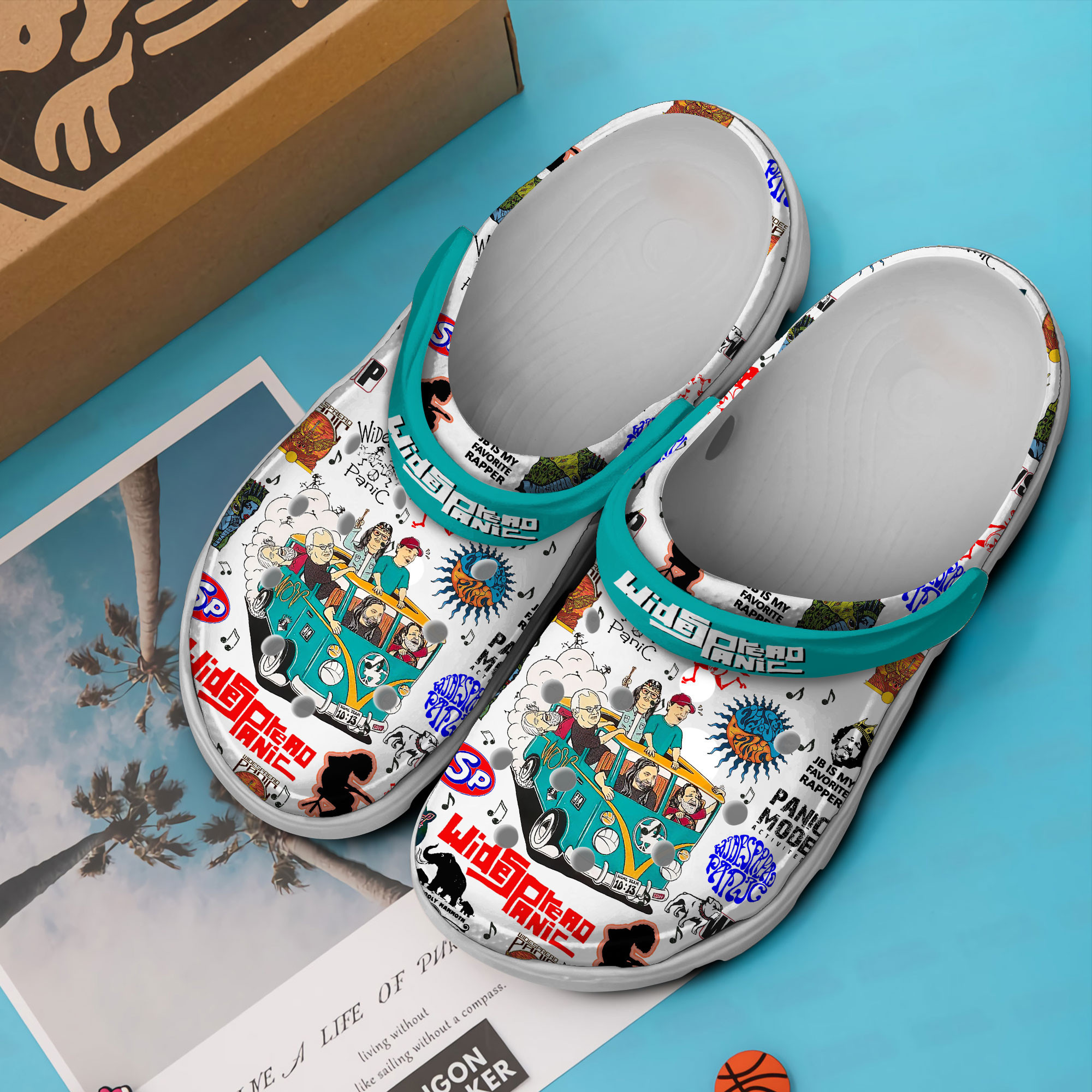 Widespread Panic Music Crocs Crocband Clogs Shoes for morton's neuroma Rookbrand