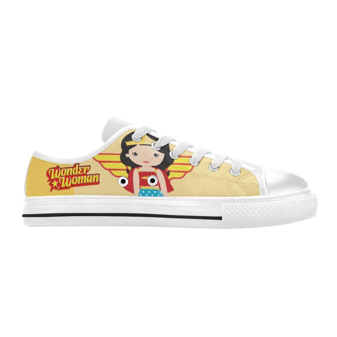 Wonder Woman Chibi Low Top Shoes - Yeezy Store